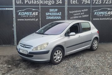 Peugeot 307 1.4B 88KM 2004r * el szyby klimatyzacja radio * Bydgoszcz