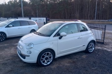 Fiat 500 1.2B 69KM 2010r * el szyby klimatyzacja opony wielos * TORUŃ
