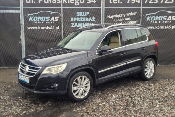 VW Tiguan 2.0TDI DSG 4motion 140KM 2007r * skóry panorama dwa kpl opon