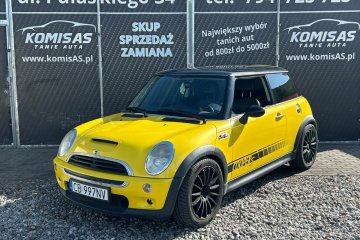 Mini Cooper S 1,6 Benzyna 160km * Sprawna Klima , Półskóry *