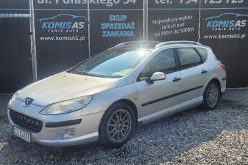 Peugeot 407sw 2.0HDI * Klimatyzacja Felgi aluminiowe * Tanie auta