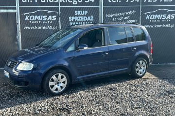 VW Touran 2.0D 140KM 2003r * 7 osobowy klimatyzacja hak *