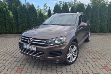 Vw Touareg 3,0 diesel * Zadbany Skóry Hak Nowe hamulce CarPlay *