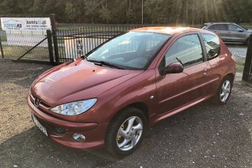 Peugeot 206 1.6 Benzyna 109KM 2005r * klima * el szyby * TORUŃ