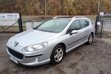 Peugeot 407sw 1.6D 109KM 2005r * el szyby * panorama * klima * TORUŃ