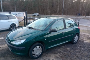 Peugeot 206 1.4B 73KM 1999r * el szyby radio BT na rok HAK * TORUŃ