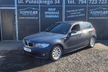 BMW 118d 122KM 2006r * 6 biegów  klimatyzacja radio grzana fotele *