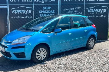 Citroen C4 Picasso 1.6B+LPG 120KM 2009r * Klimatyzacja Elektryka szyb