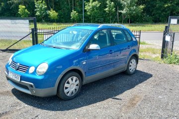 VW Polo Cross IV 1.4 benzyna 75KM 2004r * klima * el. szyby * TORUŃ