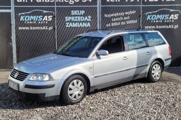 VW Passat 1.9D 130KM 2001r * Klimatyzacja Elektryka szyb Tanie auta *