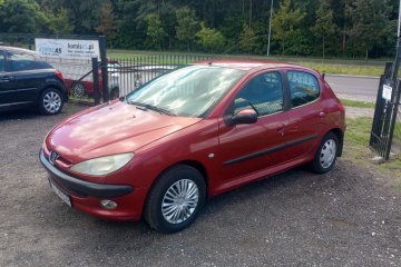 Peugeot 206 1.1B 60KM 2003r * el szyby radio BT 08.2027 * TORUŃ