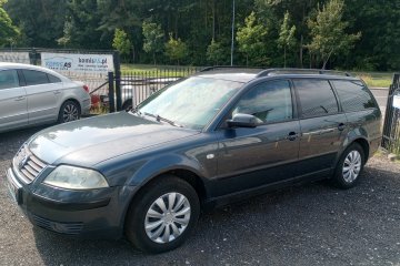 VW Passat 1.9D 130KM 2002r * el szyby klima radio hak * TORUŃ