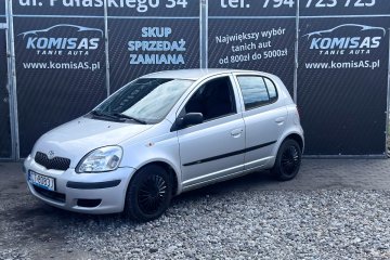 Toyota Yaris 1.0B 65KM 2003r * Zadbana Klimatyzacja * Tanie Auta