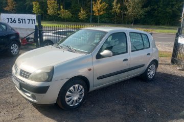 Renault Clio 1.4B 98KM 2001r * el szyby klima opony wielos BT rok *