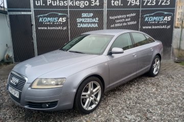 Audi A6C6 3.0d Klima  elektryka szyb skóry niski przebieg QUATTRO