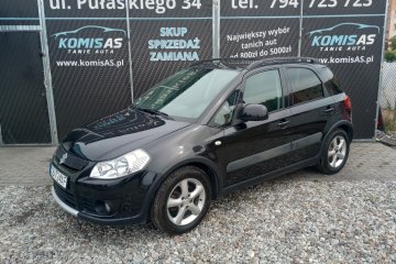 Suzuki SX4 1.6 b/gaz Klima Elektryka  Książka Serwisowa grzane Fotele