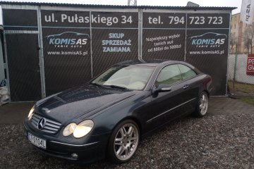 Mercedes Benz CLK 1.8 B+G 163KM 2004r * skóry * klima * BYDGOSZCZ