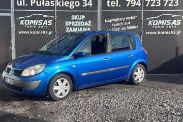 Renault Scenic 1.5D 101KM 2004r * Elektryka Szyby Klima Zadbany HAK *