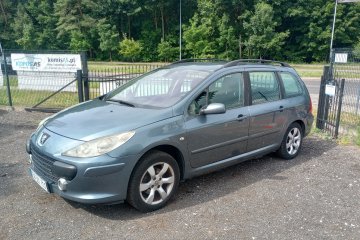 Peugeot 307sw 1.6D 109KM 2005r * el szyby klimatyzacja hak * TORUŃ