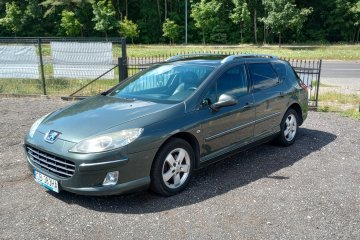 Peugeot 407 1.6 diesel • NOWE sprzęgło • Klimatyzacja • Elektryka