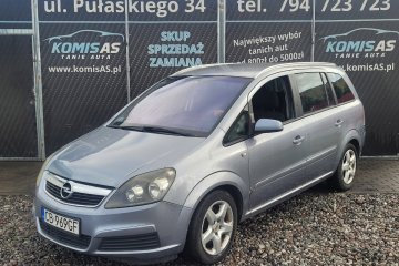 Opel Zafira B 1.9D 120KM 2007 * el szyby klima 7 os hak 6 BIEGÓW *