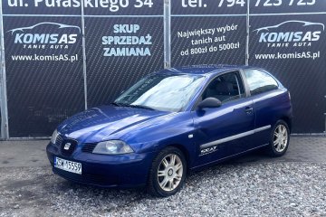 Seat Ibiza 1.9D 101KM 2002r * Klimatyzacja Elektryka szyb * Bydgoszcz