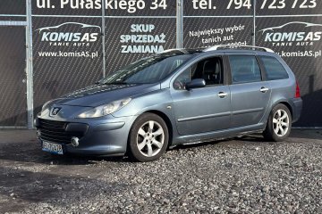Peugeot 307 2.0D 136KM 2006r * 7 osobowy * Klimatyzacja * Skóry *