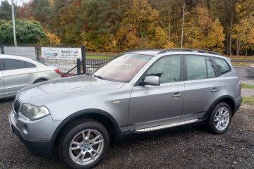 BMW X3 2.0D 177KM 2008r * AUTOMAT skóry czujniki parkowania * TORUŃ