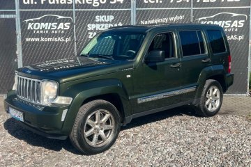Jeep Cherokee 2.8D 177KM 4x4 AUTOMAT 2008r * skóry klima hak *