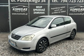Toyota Corolla 1.4B+LPG 97KM 2003r * salon PL sprawna klima *