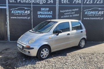 Daewoo Matiz 0,8 Benzyna + Gaz * Zadbany Tanie auta Pułaskiego 34