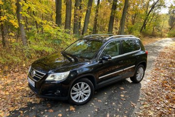 VW Tiguan 2.0TDI DSG 4motion 140KM 2007r * skóry panorama dwa kpl opon