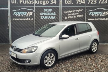 Volkswagen Golf 6 1,6TDI  2011r * Automat DSG * Klimatyzacja Zadbany *