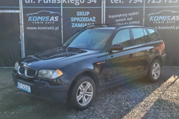 BMW X3 2.0D 150KM 2005r * el szyby klima zimówki 4x4 FV VAT * TORUŃ