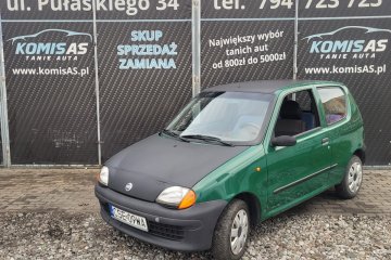 Fiat Seicento 0.9 benzyna 2001r * Proste Tanie Auto na dojazdy *