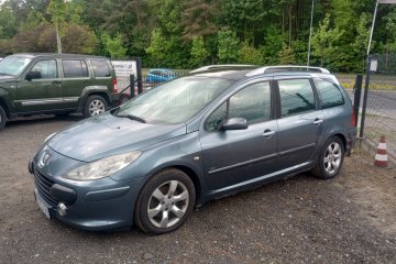 Peugeot 307sw 2.0D 136KM 2006r * klima panorama 7os HAK * TORUŃ
