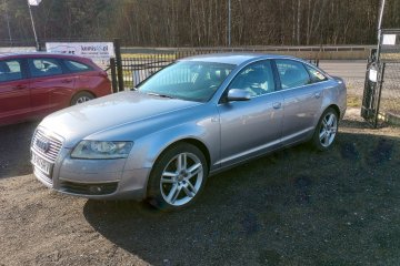 Audi A6C6 3.0D 225KM 2004r * skóry el fotele szyby lusterka Quattro