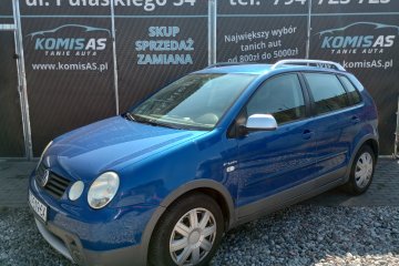 VW Polo Cross IV 1.4 benzyna 75KM 2004r * klima * el. szyby