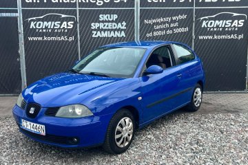 Seat Ibiza 1.4B 75KM 2005r * Klimatyzacja Elektryka szyb Zadbana *
