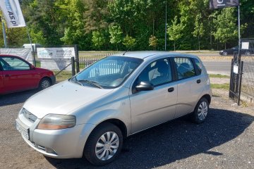 Chevrolet Aveo 1.2B 72KM 2006r * el szyby * radio BT * zimówki * TORUŃ